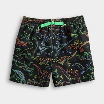 Baby & Toddler Boy Jumping Beans® Adaptive Easy Dressing Swim Trunks