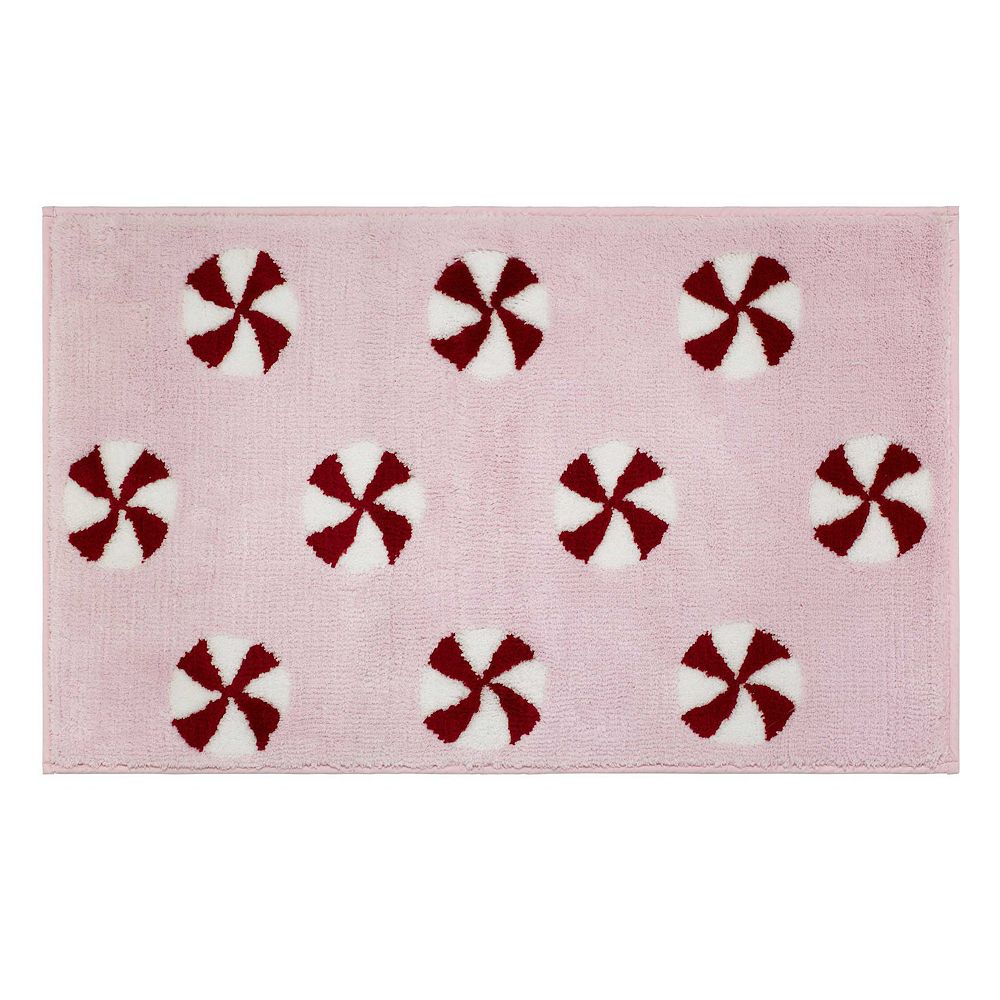 Avanti Peppermint Candy Bath Rug