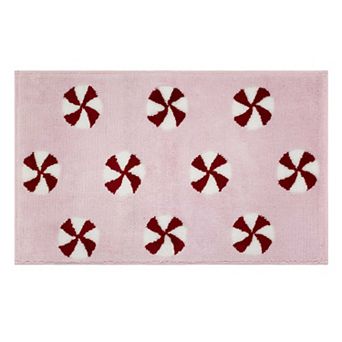 Avanti Peppermint Candy Bath Rug