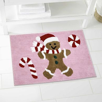 Avanti Gingerbread Man Decorative Area Rug