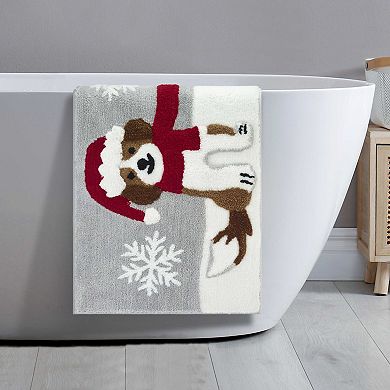 Avanti Santa Dog Decorative Rug