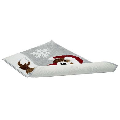 Avanti Santa Dog Decorative Rug