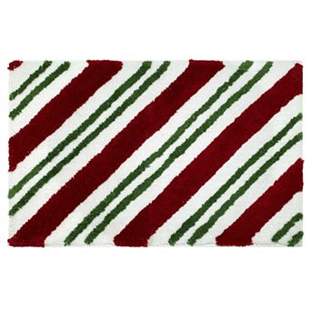 Avanti Candy Cane Pattern Area Rug