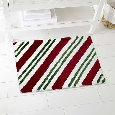 Avanti Candy Cane Pattern Area Rug