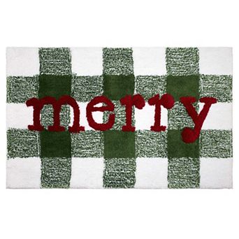 Avanti Merry Plaid Decorative Rug