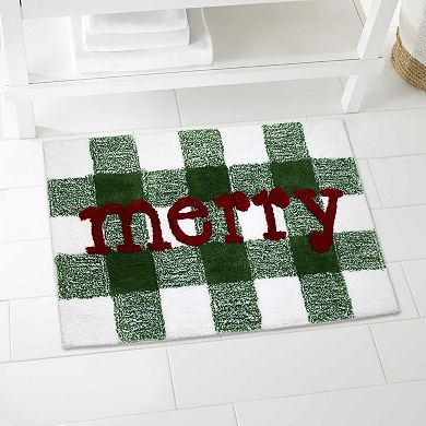 Avanti Merry Plaid Decorative Rug