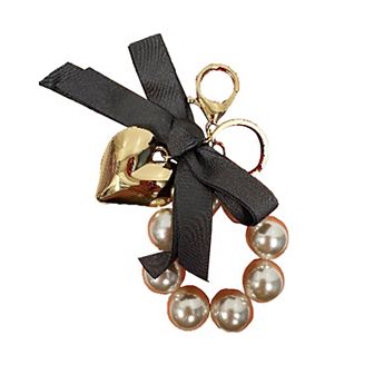 Enchante Faux Pearl Bag Charm