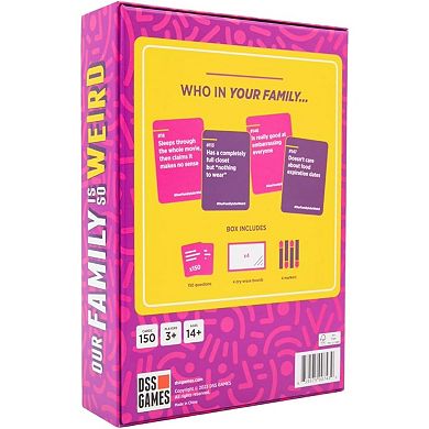 Our Family Is So Weird Party Game