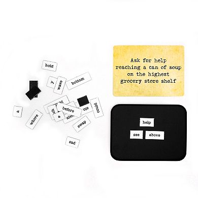 Ransom Notes House Party Edition Word Magnet Game