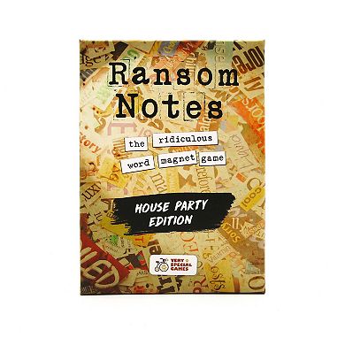 Ransom Notes House Party Edition Word Magnet Game