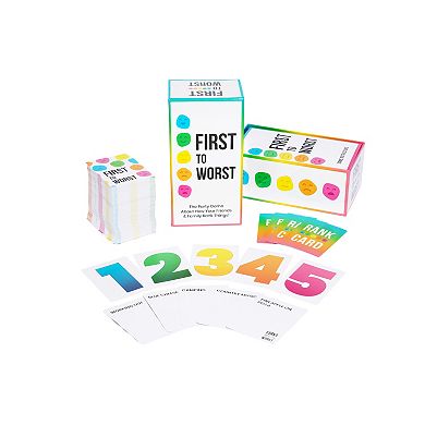First to Worst Party Game