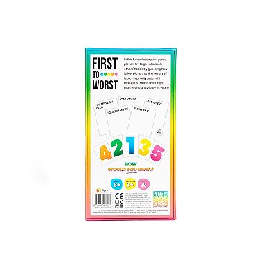 First to Worst Party Game
