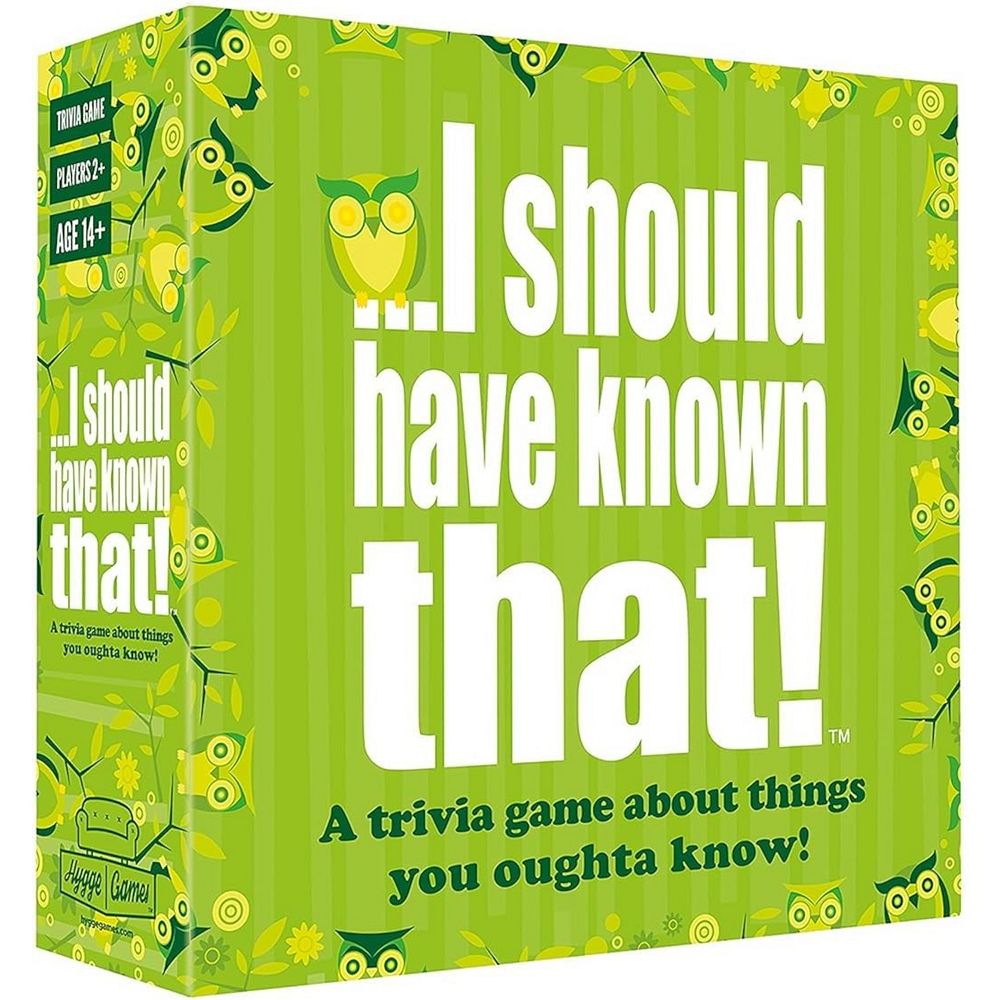 I Should Have Known That Trivia Game