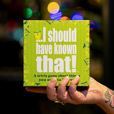 I Should Have Known That Trivia Game