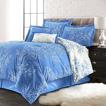 BrylaneHome Reversible Foliage Comforter Set