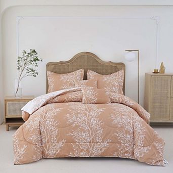 BrylaneHome Reversible Foliage Comforter Set