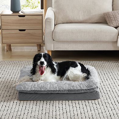 Arlee Pet Products Pillow Top Orthopedic Pet Bed