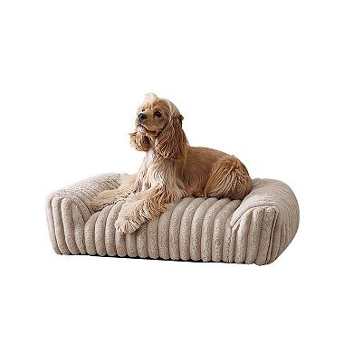 Arlee Pet Products Saddle Sofa Memory Foam Pet Bed