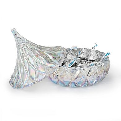 Godinger Silver Hershey's Kisses Clear Candy Jar