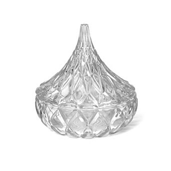 Godinger Silver Hershey's Kisses Clear Candy Jar