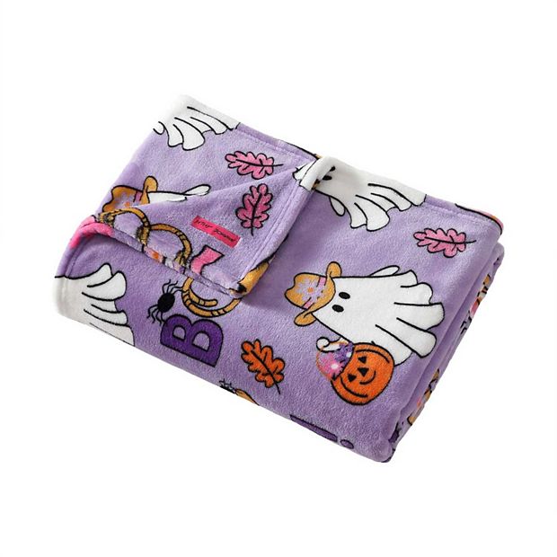 Betsey Johnson Howdy Ghouls Throw Blanket