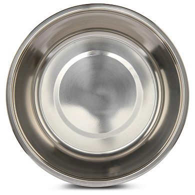 Cudlie Tan Pet Bowl with Pawprint Design