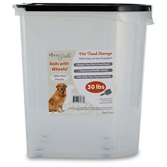 Cudlie Pet Food Storage Bin with Lid and Scooper
