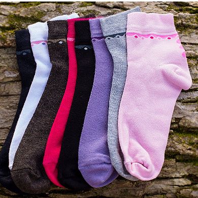 Women's Rayon Low Cut 4 Pair Pack Socks