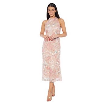 Women's Marina Sequin Embroidered Midi Dress