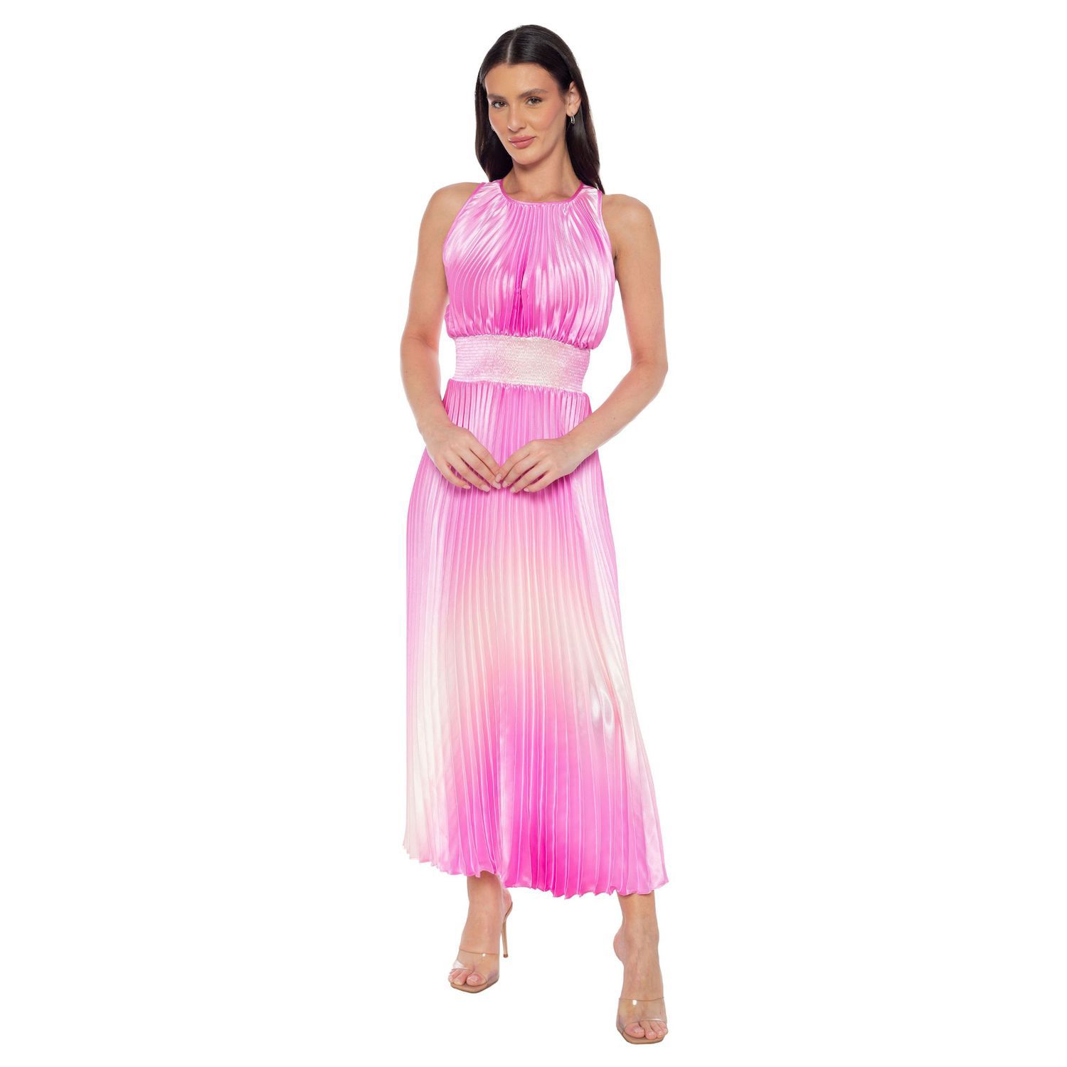 Женские платья Marina Charmeuse Umbra Halter Dress