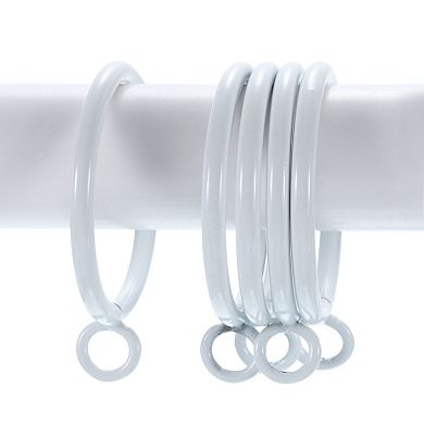 28 PCS Curtain Rod Rings Hanging Ring 1.5-Inch