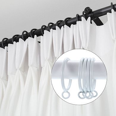 28 PCS Curtain Rod Rings Hanging Ring 1.5-Inch