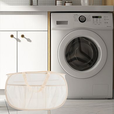 Horizontal Laundry Basket 22.83"x13.78"x13.78" 1 Pc