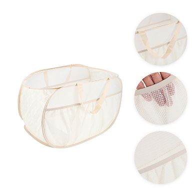 Horizontal Laundry Basket 22.83"x13.78"x13.78" 1 Pc