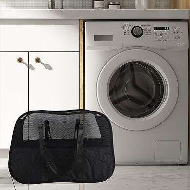 Back-shoulder Style Laundry Basket 26.77"x12.20"x17.72" 1 Pc