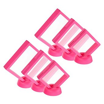 3 Sizes 3D Floating Display Case, Floating Frame Display Holder Stands, Jewelry Storage Box