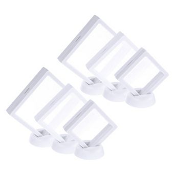 3 Sizes 3D Floating Display Case, Floating Frame Display Holder Stands, Jewelry Storage Box