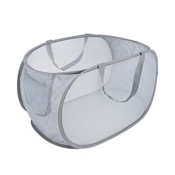 Folding Single Layer Laundry Basket 22.83"x14.17"x14.17" 1 pc
