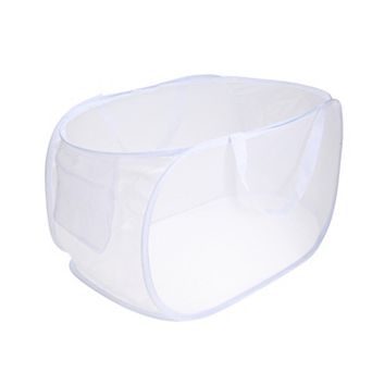 Folding Single Layer Laundry Basket 22.83"x14.17"x14.17" 1 pc