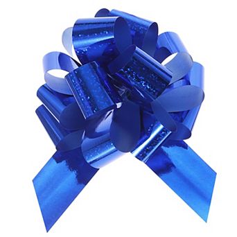 10 pc 4 Inch Metallic Large Big Pull Bow Gift Wrapping Bows Ribbon for Wedding Car Baskets