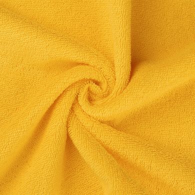 1Pc Cotton Textured Hand Towel, Comfort and Absorbent Towels for Bathroom 13"x30"