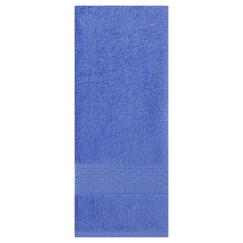1 pc Cotton Textured Hand Towel, Comfort and Absorbent Towels for Bathroom 13"x30"