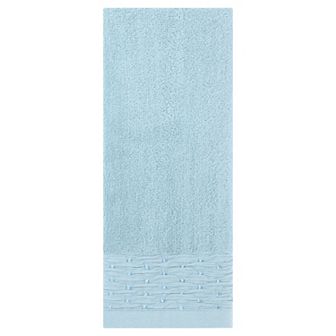 Embroidery Pattern Hand Towel, Cotton Comfortable Hand Towels for Bathroom 14"x30" 1 pc