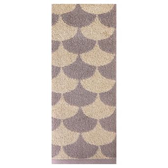 Cotton Hand Towels, Geometric Absorbent Soft Decorative Hand Towel 13"x29" 1 pc