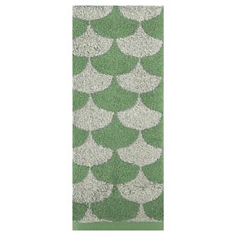 Cotton Hand Towels, Geometric Absorbent Soft Decorative Hand Towel 13"x29" 1 pc