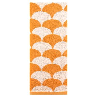 Cotton Hand Towels, Geometric Absorbent Soft Decorative Hand Towel 13"x29" 1 pc