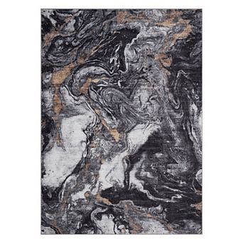 Soft Modern Abstract Boho Area Rugs for Living Room Washable Machine Rug Non-Slip Vintage Carpet