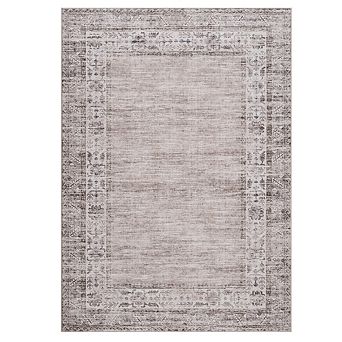 Garvee Machine Washable Vintage Area Rug Non Slip Foldable Carpet for Bedroom Living Room