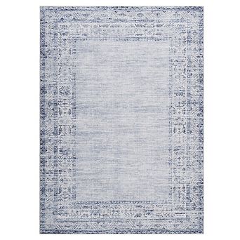 Garvee Machine Washable Vintage Area Rug Non Slip Foldable Carpet for Bedroom Living Room