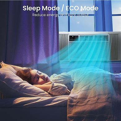 8000 BTU Smart Window Air Conditioner with Wi-Fi